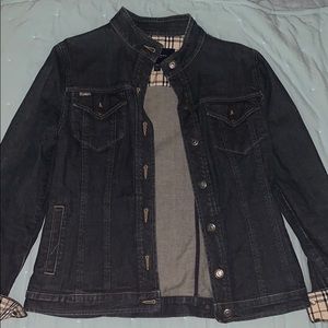 Denim Burberry jacket